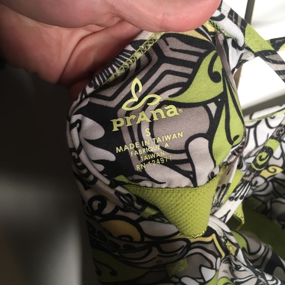 Prana Strappy Back Retro Floral Exercise Dress - Picture 5 of 7